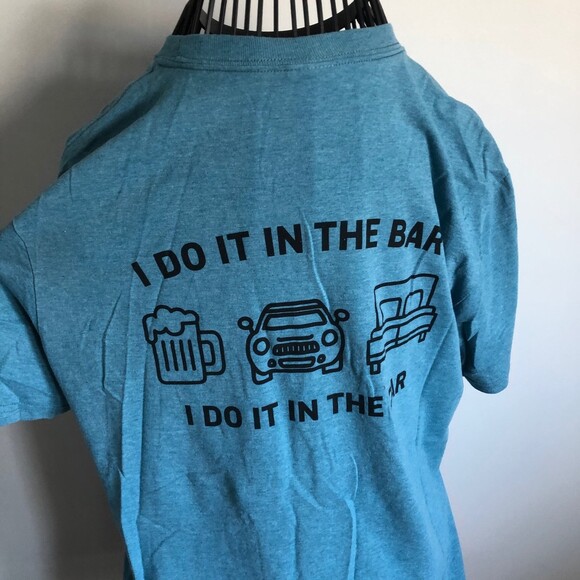 Teal Gray Rogue ”I Do It Anywhere” T-shirt - Picture 4 of 6